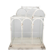 Mini sera fier sticla 56x32x65 cm