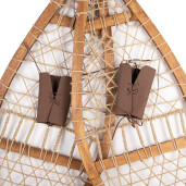 Decoratiune suspendabila lemn maro 106x39x8 cm