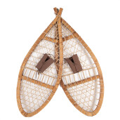 Decoratiune suspendabila lemn maro 106x39x8 cm