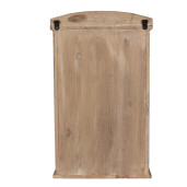 Dulapior perete lemn sticla 32x15x54 cm