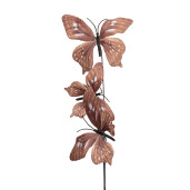 Crenguta decorativa Fluturasi maro 10x10x65 cm