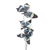 Crenguta decorativa Fluturasi multicolori IY 10x10x65 cm