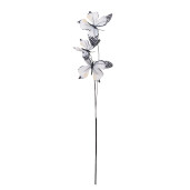 Crenguta decorativa Fluturasi alb negru 10x10x65 cm