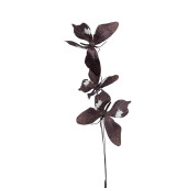 Crenguta decorativa Fluturasi maro alb HL 10x10x65 cm