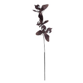 Crenguta decorativa Fluturasi maro alb HL 10x10x65 cm