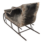 Sanie Craciun metal multicolor vintage 123x46x74 cm