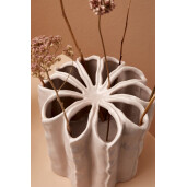 Vaza flori ceramica roz Kichi Ø22,5x23h