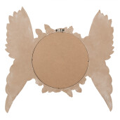 Oglinda perete mdf bej antichizat 62x5x60 cm