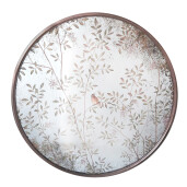 Oglinda perete decorativa Ø 80x3 cm