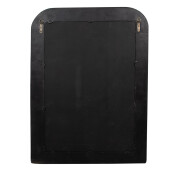 Oglinda perete rama metal negru auriu 77x6x109 cm