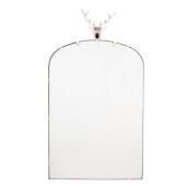 Oglinda perete rama metal alb vintage Ren 58x10x105 cm