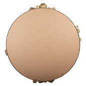 Oglinda perete metal auriu 76x4x79 cm