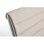 Scaun birou taupe argintiu Perth 46x54x90/100h