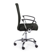 Scaun birou negru argintiu 57.5x57.5x96/106 cm