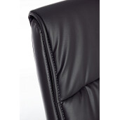 Set 2 scaune birou negru argintiu Sydney 58x60.5x101.5 cm