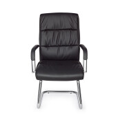 Set 2 scaune birou negru argintiu Sydney 58x60.5x101.5 cm