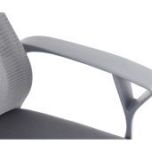 Scaun birou gri Zolan 61x70x115-125 cm