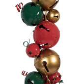 Arcada Craciun metal cu leduri 263x55x309 cm