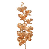 Set 3 Orhidee artificiale aurii 14x6x90 cm