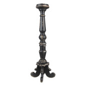 Sfesnic lemn negru 23x65 cm