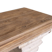 Etajera suspendabila lemn 122x40x101 cm