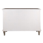 Comoda lemn gri bej 141x40x105 cm