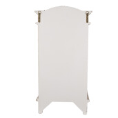 Vitrina mdf alb vintage 45x30x88 cm