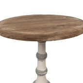 Masa rotunda lemn multicolor 51x71 cm