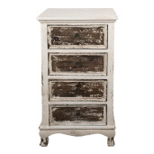 Comoda lemn maro bej 44x35x81 cm
