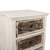 Comoda lemn maro bej 44x35x81 cm
