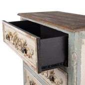 Comoda lemn multicolor 79x37x120 cm
