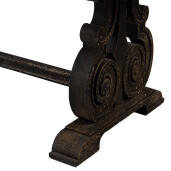 Masa dining lemn masiv maro vintage 180x90x78 cm