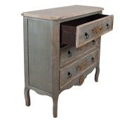 Comoda lemn verde maro 95x38x90 cm