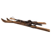 Schiuri decorative lemn 24x10x90 cm