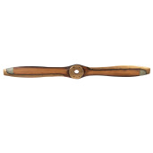Elice decorativa lemn maro auriu 12x3x120 cm