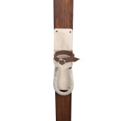 Schiuri decorative lemn 8x7x140 cm
