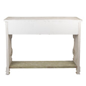 Consola lemn multicolor vintage 129x36x99 cm