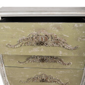 Comoda lemn multicolor vintage 81x36x113 cm