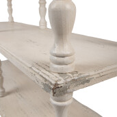 Consola lemn bej maro vintage 140x40x92 cm