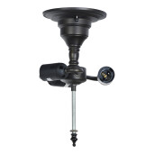 Baza lustra Tiffany, fier negru 18x10x20 cm E27/max 3x40W