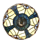 Veioza Tiffany polirasina sticla 25x40 cm