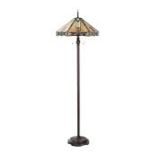 Lampadar Tiffany polirasina sticla 50x161 cm