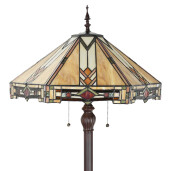 Lampadar Tiffany polirasina sticla 50x161 cm