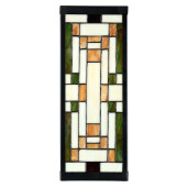 Aplica Tiffany sticla metal multicolora 14x16x40 cm E27