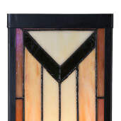 Aplica Tiffany multicolora 14x16x40 cm E27