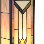 Aplica Tiffany multicolora 14x16x40 cm E27