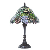 Veioza decorativa sticla polirasina Tiffany 30x48 cm