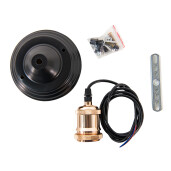 Suport pendul negru roz 14x150