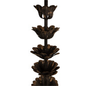Veioza metal maro cupru 30x81 cm