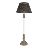 Veioza lemn metal maro vintage 36x94 cm, E27